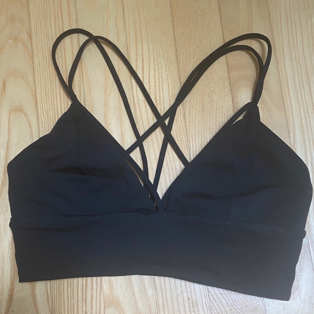 Lululemon athletica black sports bra